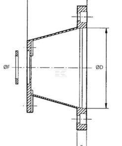 Bell housing 80B14-GR2