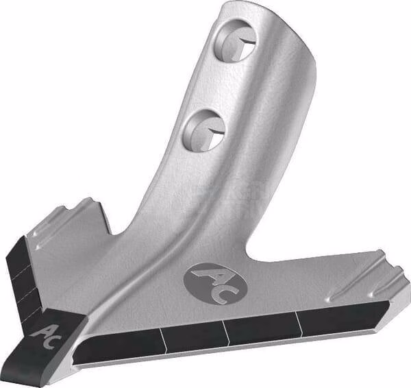 Punta de pie de pato, Carburo 1 Duckfoot point, Carbide