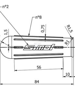 Empuñadura de PVC 6 Empuñadura de PVC
