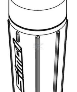 Asidero 13 mm PVC 8 Asidero 13 mm PVC