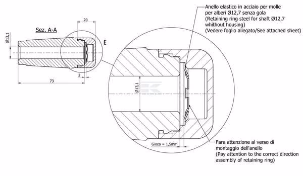 Asidero 13 mm PVC 5 Asidero 13 mm PVC