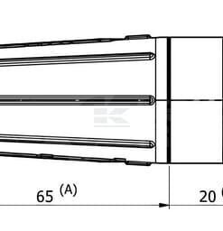 Asidero 15 mm PVC