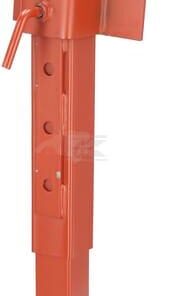Gato vertical, manivela horizontal, 60 x 670 mm