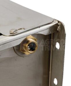 Bebedero compacto 55 cm inox