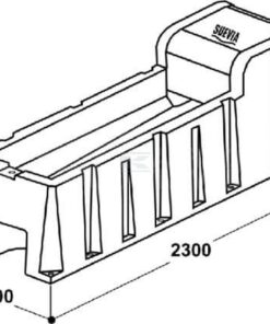 Abrevadero térmico Mod. 6523 de 2,3 m 9 Abrevadero térmico Mod. 6523 de 2,3 m