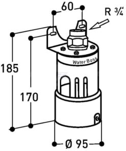 Vál flotad Water-Boss Mod.690