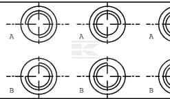 Placa de base NG6 + perforación