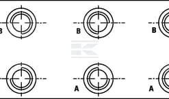 Placa de base NG10+perforación