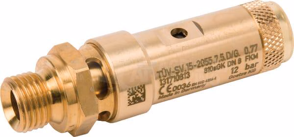 Válvula seguridad 1/4"CE 12 bar 1 Válvula seguridad 1/4"CE 12 bar