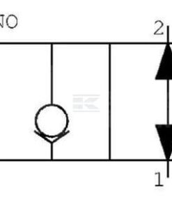 Válvula 2/2 SVP10NOR 12 V CC A08