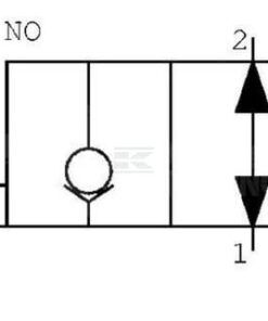 Válvula 2/2 SVP10NOR 12 V CC A08