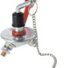 Interruptor de batería redondo, plateado, tipo mini M10, 12-48 V, 150 A/1000 A (5seg), IP63