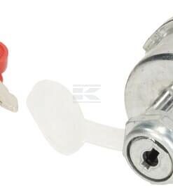 Interruptor de encendido con llave, 12/24 V, 4 posiciones, 16 A, terminales de cuchilla