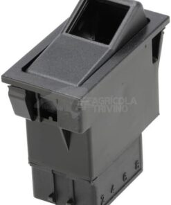Interruptor basculante, I-0, on-off, 12/24 V, 2 polos, función iluminación
