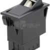 Interruptor basculante, I-0, on-off, 12/24 V, 5 polos, iluminación de localización y función, con bombilla