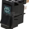 Interruptor basculante, (I)-0, apagado, 12 V, 2 pines, lavaparabrisas