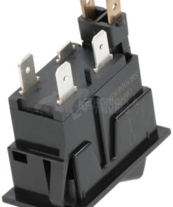 Interruptor basculante, I-0, on-on, 12 V, 4 polos, tracción total