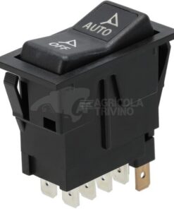 Interruptor basculante, I-0-(II), encendido (ON)-encendido (ON)-MOM, 12 V, 8 pines, opciones de sistema de dirección