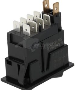 Interruptor basculante, I-0-(II), encendido (ON)-encendido (ON)-MOM, 12 V, 8 pines, opciones de sistema de dirección