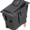 Interruptor basculante, I-0, encendido (ON) y apagado (OFF), 12 V, 4 pines, luz de trabajo derecha 9 Interruptor basculante, I-0, encendido (ON) y apagado (OFF), 12 V, 4 pines, luz de trabajo derecha