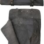 Estuche para 6 cuchillos de cuero auténtico