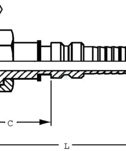 Racor de prensado 4SH-DN20-25S-M36 x 2,0