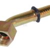 Racor para engastar en fondo plano DN13 - UNF 13/16 45°