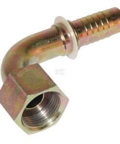 Racor para engastar en fondo plano DN8 - UNF 11/16 90°
