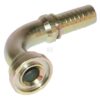 Racor presión DN16-brida, válido para CAT Ø34 mm90°