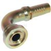 Racor para engastar con brida DN40 - 79,4 90°