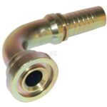 Racor para engastar con brida DN13 - 41,3 90°