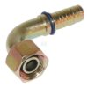 Racor para engastar + junta tórica DN6 - 10S/M18 90°