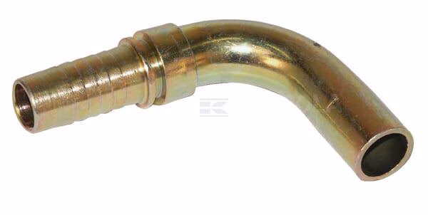Racor para engastar con boquilla lisa DN20 - 22 mm 90° 1 Racor para engastar con boquilla lisa DN20 - 22 mm 90°