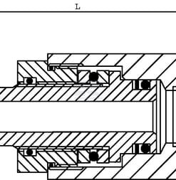 Acoplamiento giratorio 1/4" 180°