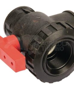 Llave esférica 3 vías 1 1/2