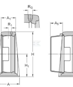 Soporte de rodamiento de acero, serie SY, hierro fundido, SKF 7 Steel bearing housing