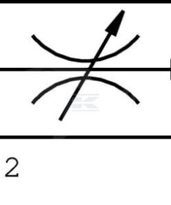 Reg. de caudal de 3 vías cart.