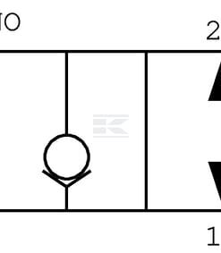 Válvula 2/2 NO 24 V 1.1/4
