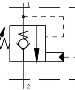 Contraválvula simple 1/2" 19 Válvula de equilibrado 1X CB10AV2B1E1 A06