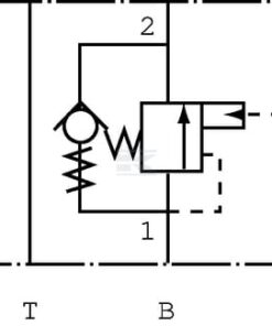 Válvula de equilibrado CB10HV1A1E100B00 NG06