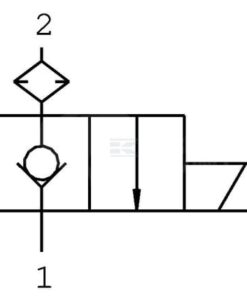 Válvula 2/2 NC E/S