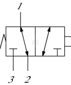 Válv. control 3/2, 10l 230 ba