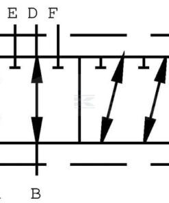 Válvula eléctrica 6/2 24 V