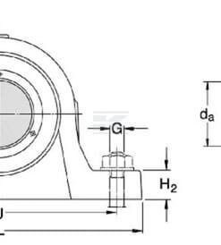 Bloque cojinete compl SYNT SKF