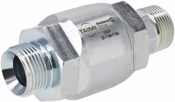 Conector giratorio M 1" NPT x M 1" BSP