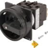 Conmutador levas 3P, 20A, BK