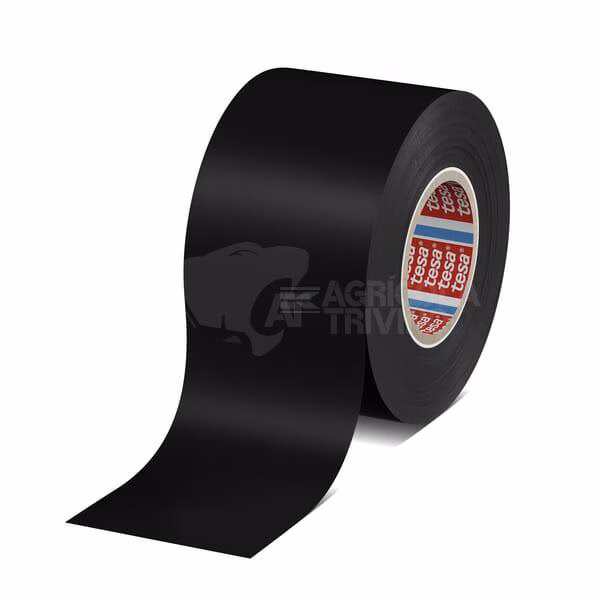 Cinta premium multiusos, PVC blando, negro, 33 m x 50 mm, TesaFLEX® 1 Cinta premium multiusos, PVC blando, negro, 33 m x 50 mm, TesaFLEX®