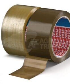 Cinta PP termoadhesiva ruidosa, marrón, 66 m x 50 mm, TesaPACK®