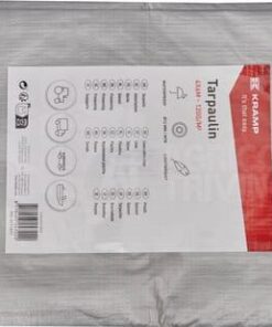 Lona alquitranada 3x5 m, 120 g/m².