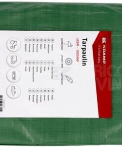 Lona impermeable 4x8 m 100 g/m².
